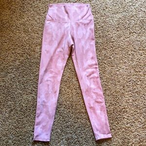 XS BuffBunny Pink Camo Leggings